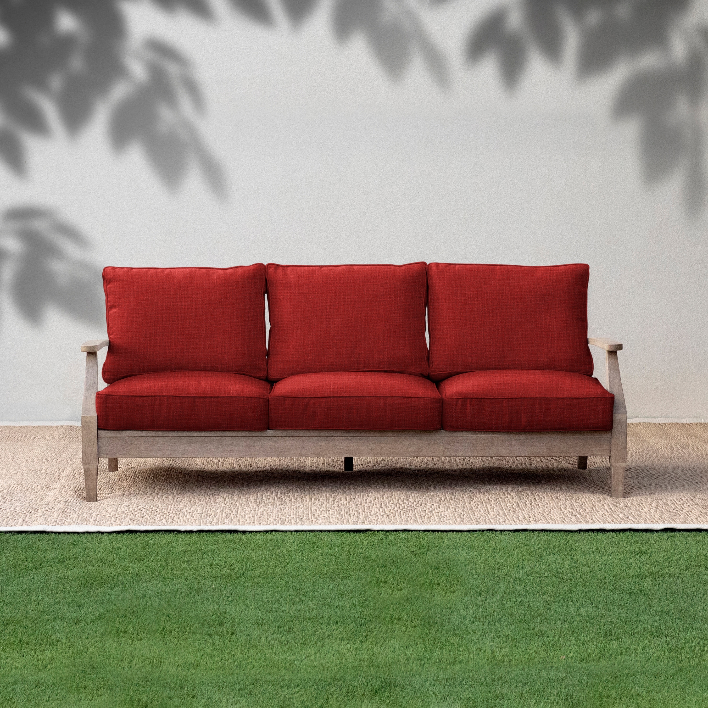 Sorra Home Indoor Outdoor Deep Seating Sofa Cushion Set